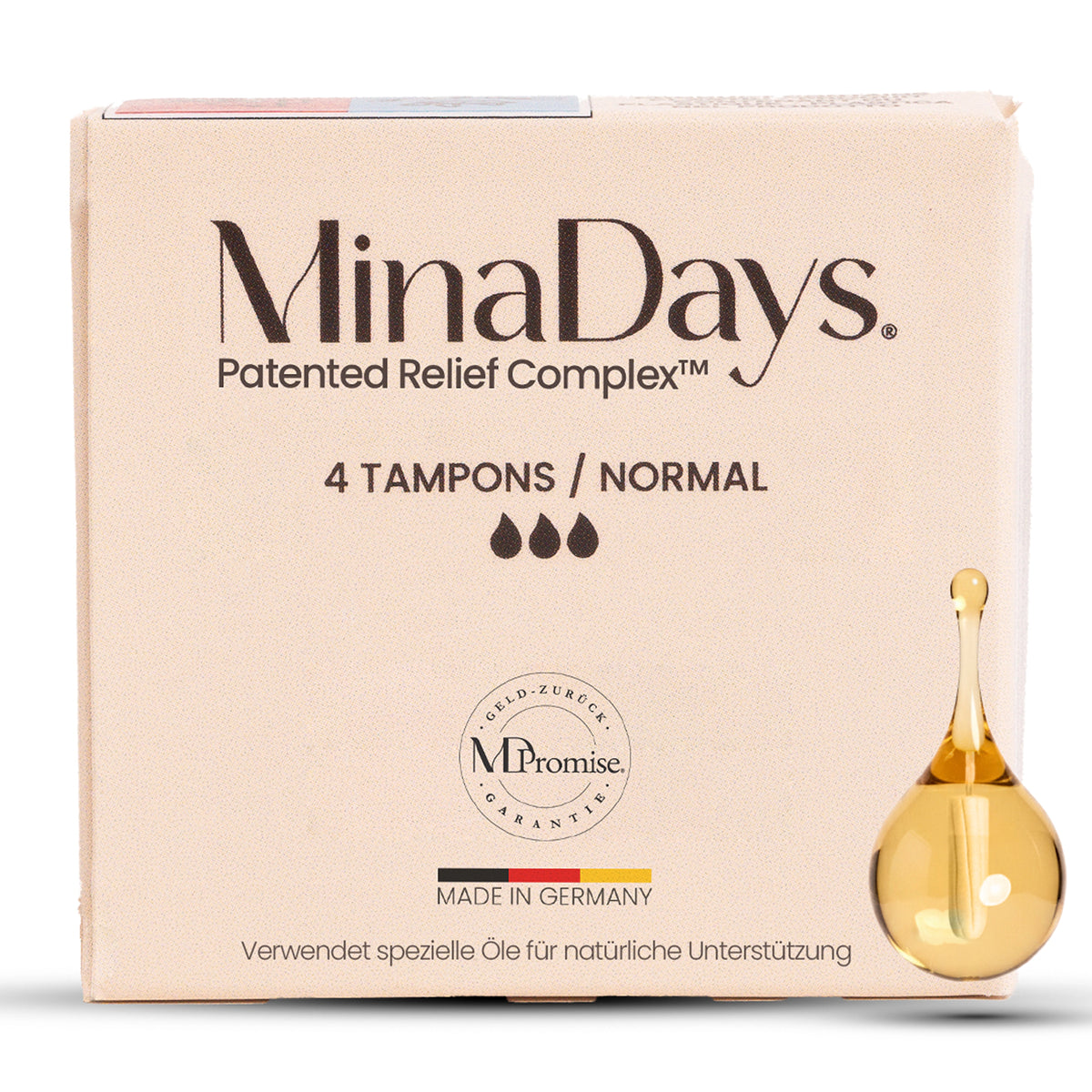 Hanf-Tampons mit innovativem 3-Stufen Wohlfühl-Komplex™️