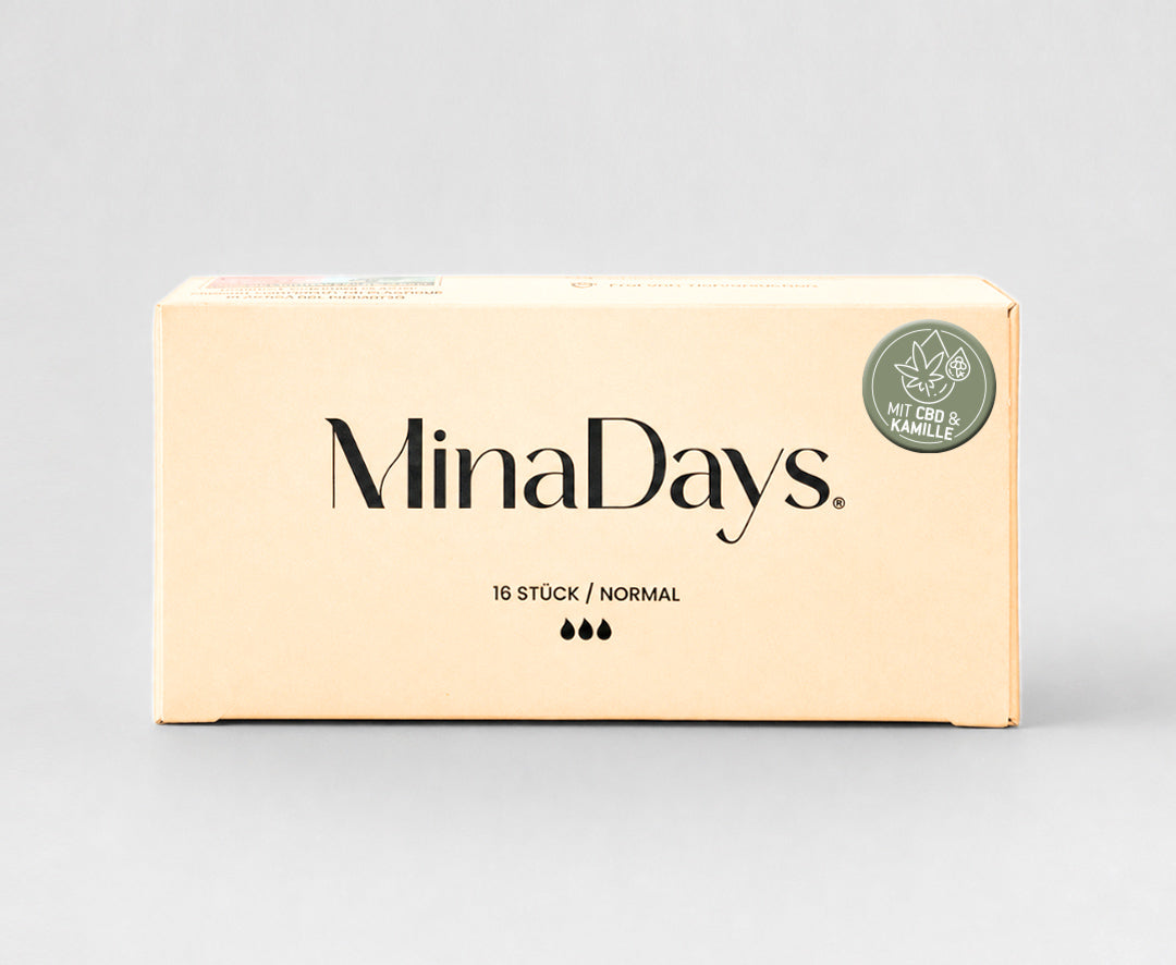 16 Tampons mit CBD & Kamille Normal
